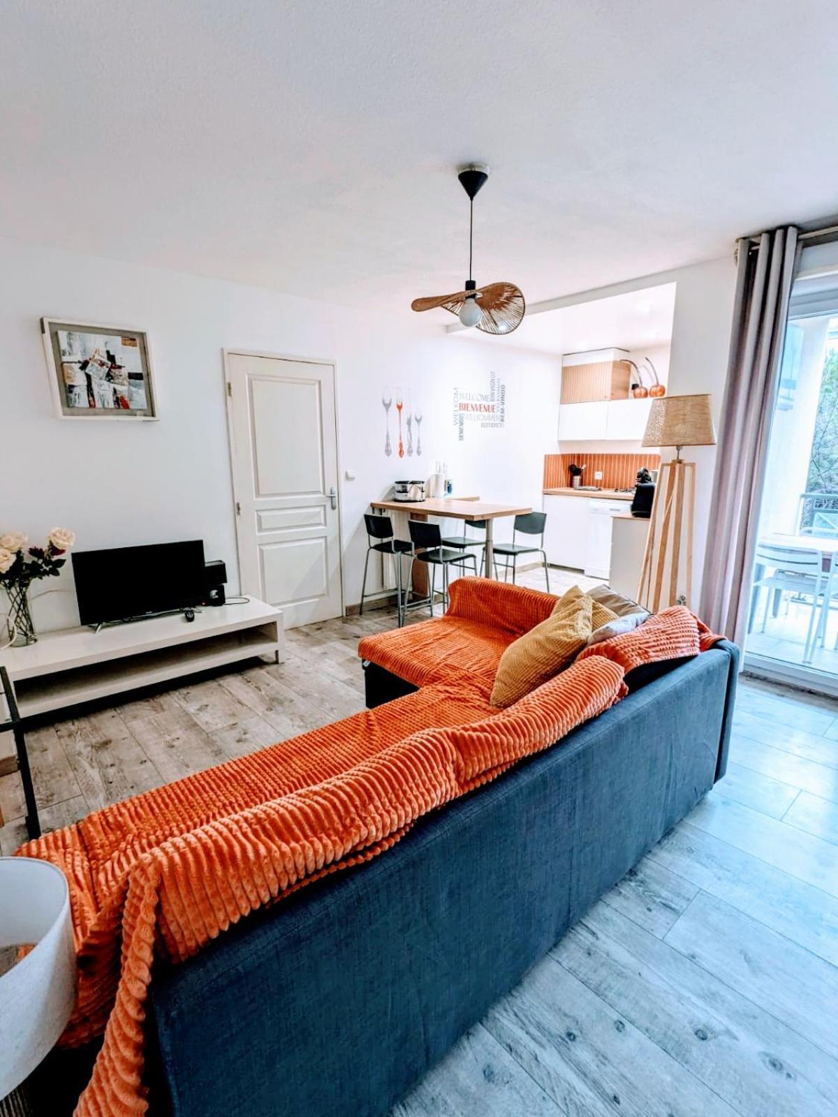 F2 Garage Box Wifi Terasse Clim Gare Fac Eco Richter Apartment Montpellier Exterior photo